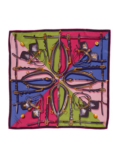 HERMES Silk Brides et Harnais de Pologne Scarf 70